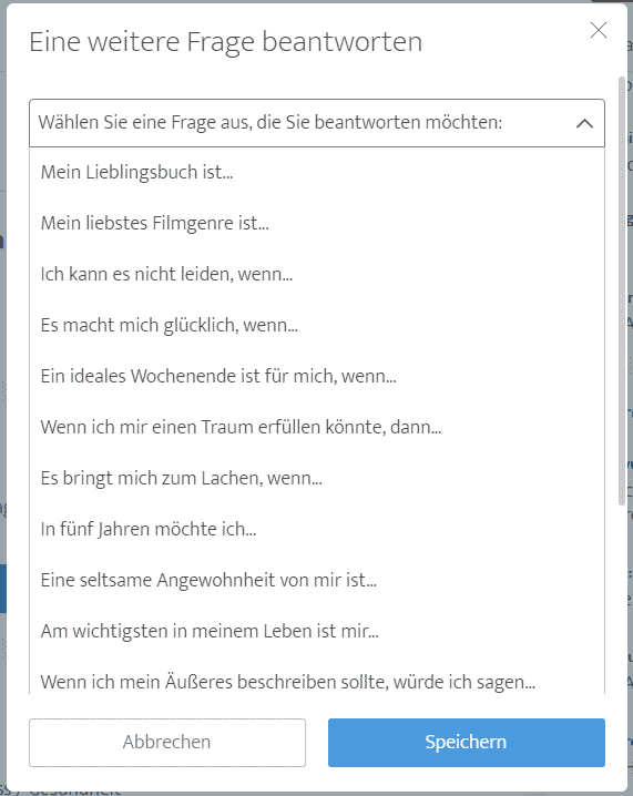 Elitepartner Fragen