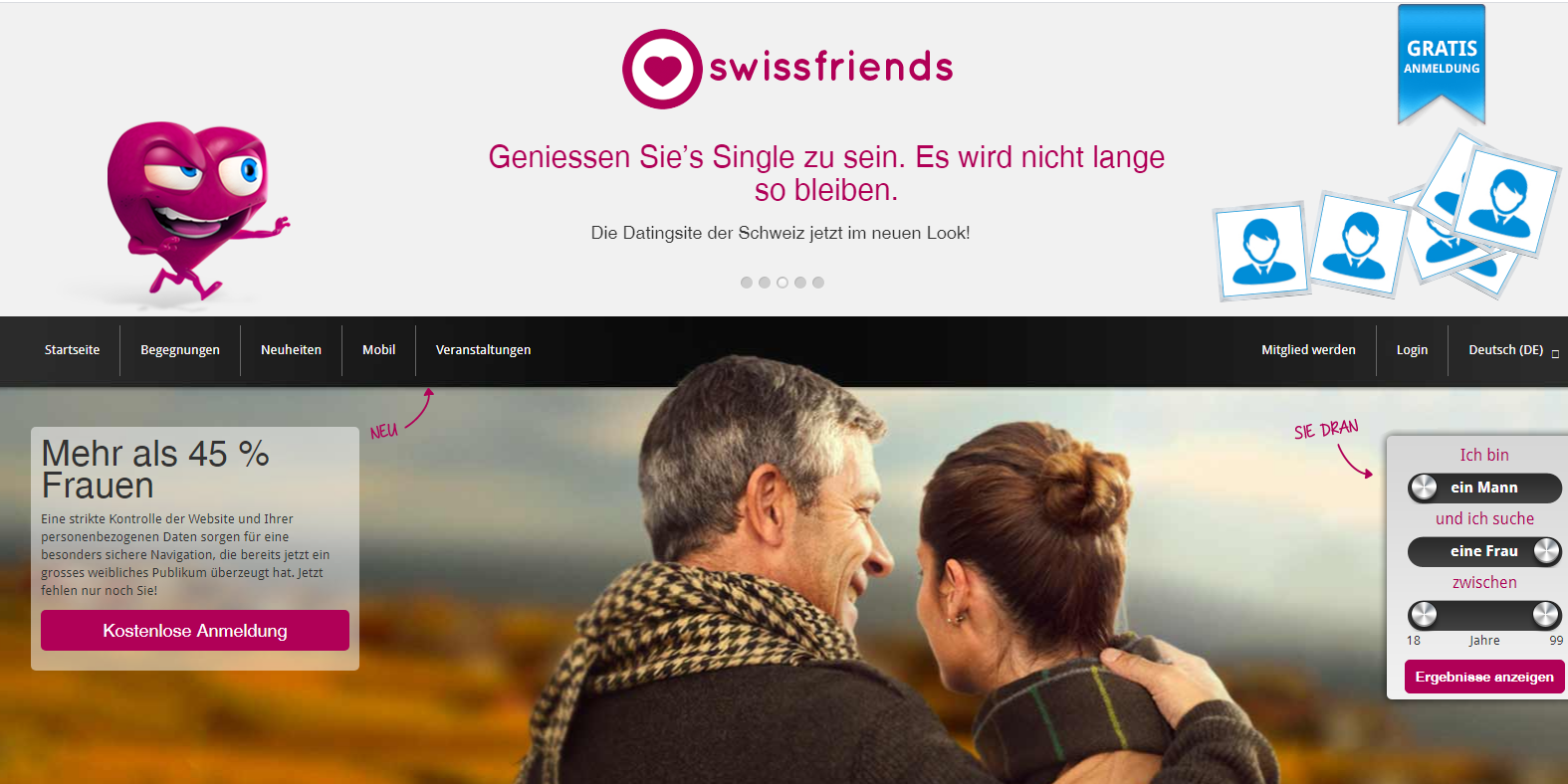 Seriöse dating seiten ab 55